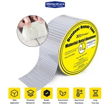 2"x16ft Aluminum Foil Butyl Tape Rubber- Waterproof RV Roof Repair Seal Patch