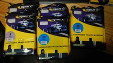 Slotcar Scalextric 2x SCA-C8278 + 2x SCA-C7016 + 1x SCA-C7018 Gerade + Kurven