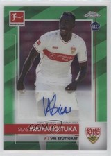 Silas Chrome Bundesliga 2020/21 Green Refractor /99 Auto