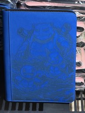Blastoise Wartortle Squirtle Laser Engrave Zipper 4-9-12 Slot Binder Pokemon