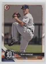 2018 Bowman Draft Beau Burrows #BD-26 1oa8