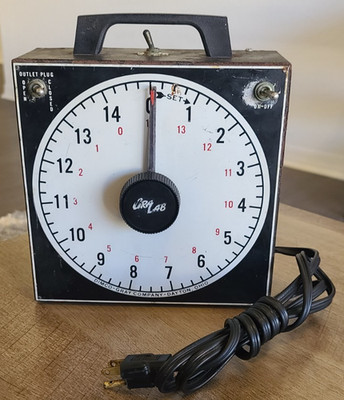Gra Lab Darkroom Timer Model 17 3 Tested & Working