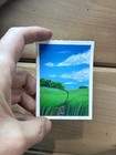 Original Gouache ACEO Country Meadow Path Summer Landscape — photo 2