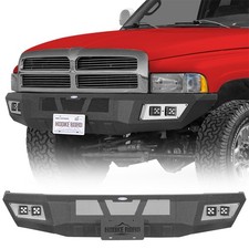 Steel Front Bumper W Led Lights For 94-01 Dodge Ram 1500 94-02 Ram 2500 3500 Steel Front Bumper W Led Lights For 94-01 Dodge Ram 1500 94-02 Ram 2500 3500