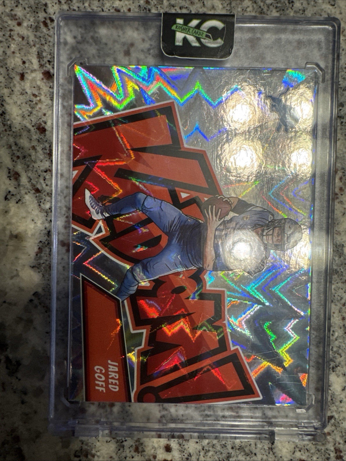 2024 Panini Absolute - Kaboom! Horizontal Jared Goff #3