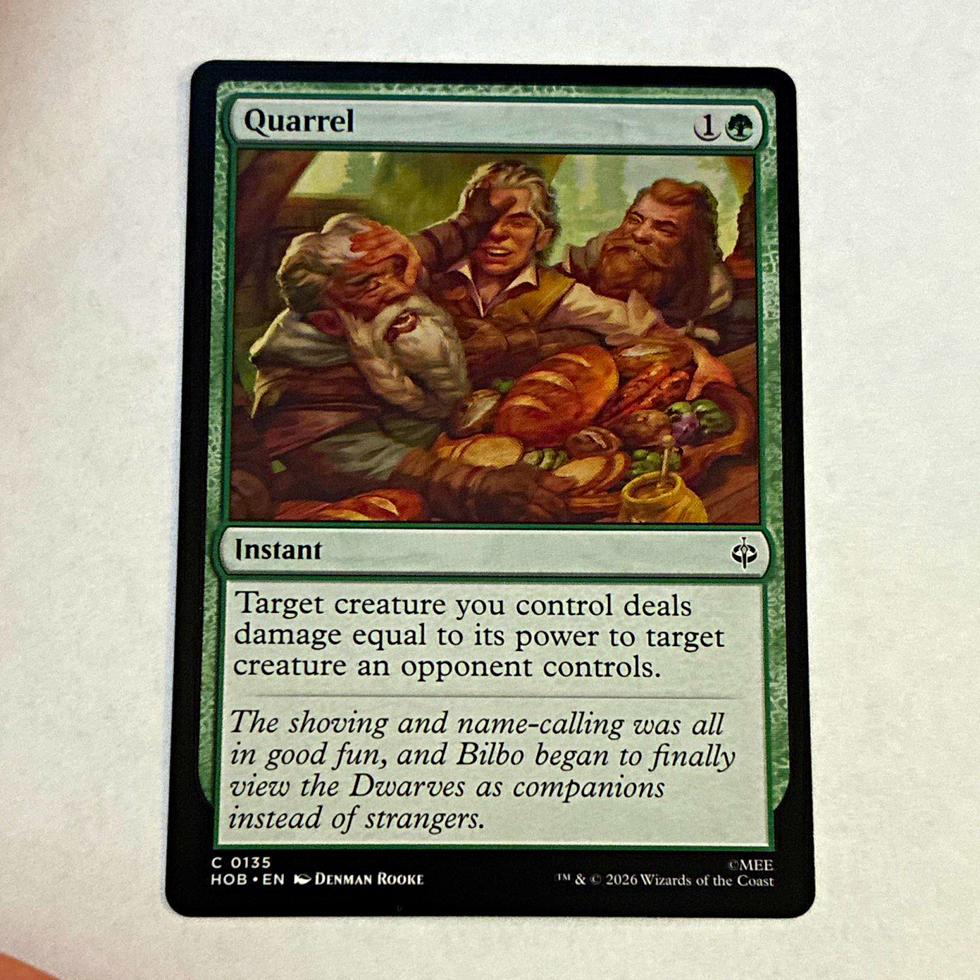 Wizards of the Coast Magic: The Gathering Quarrel EN LTR C 0135