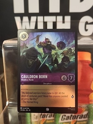 Cauldron Born - Mindless Horde 39/204 Whispers in the Well Cold Foil