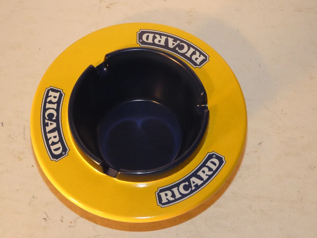 Cendrier Ricard vintage en opalex
