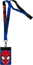 *NEW* Marvel: Spider-Man Deluxe Lanyard with PU Card Holder by Monogram