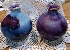 Chinese Pottery  Bud Vases