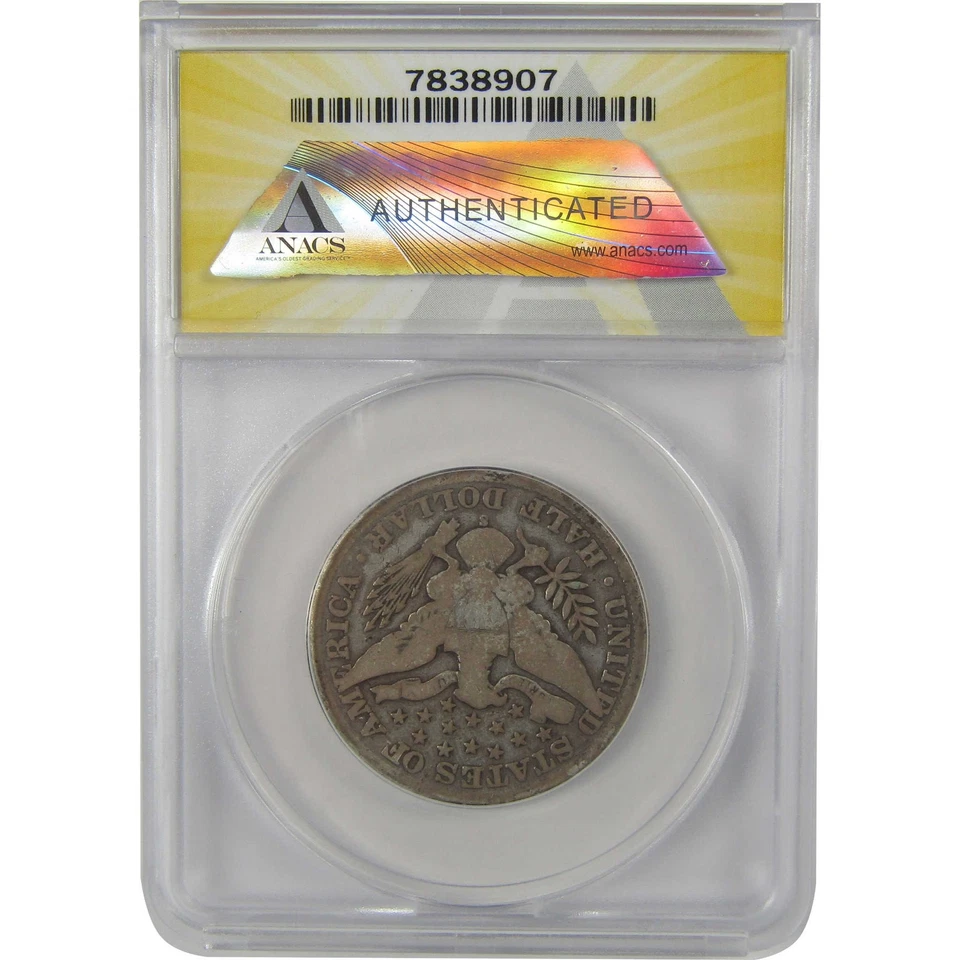 1901 S Barber Half Dollar G 6 ANACS Silver 50c Coin SKU:I22230 - Image 2 of 4