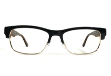 Randy Jackson Eyeglasses Frames 1069 ZYLOWARE C.057 Black Brown Gold 55-18-145