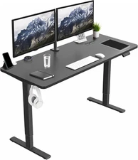 Adjustable Electric Standing Desk Computer Home Office Table 60 x 24 Inch  