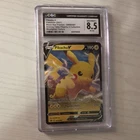 CGC 8.5 Pikachu V SWSH061 ERROR Misaligned Texture Shining Fates