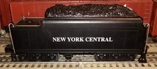O Gauge Lionel 6-38015 NYC Railway 773 Hudson Tender ONLY w/Sound IN LN COND. OB