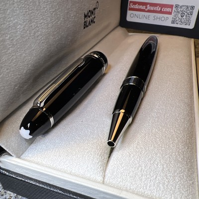 Montblanc 7571 - 162p Platinum Rollerball Meisterstuck Pen with