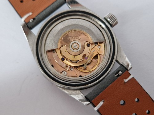 LEVRETTE Automatic Tiger Shark 500 -Date -Silverd Dial -Diver -20 ATM-666 Fet. - Picture 12 of 13