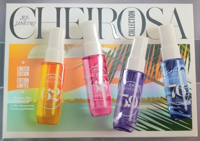 Sol de Janeiro Cheirosa Perfume Mist Discovery Set 62, 68, 59, 76 NEW LIMITED ED