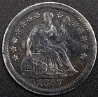1857 O Seated Liberty Half Dime!