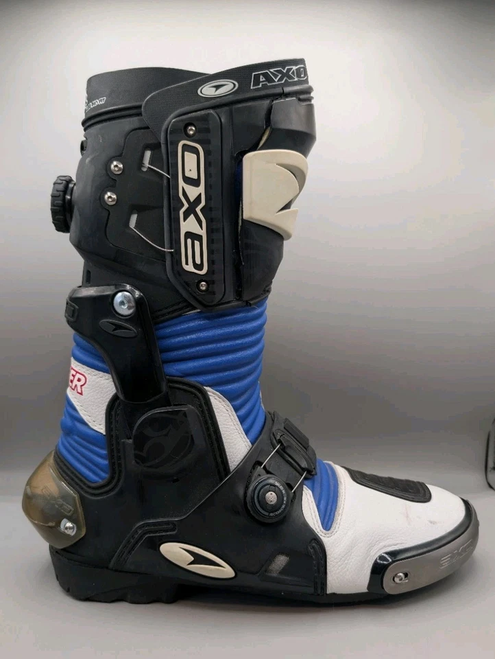 Botas de motocross AXO Lancer DUAL BOA MX talla 10 Foto 3 de 4