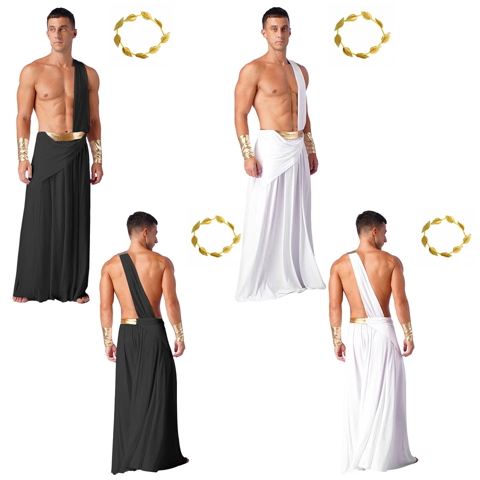 Мужская длинная юбка ролевая игра маскарад на Хэллоуин древнегреческое римское нижнее белье - Изображение 2 из 3