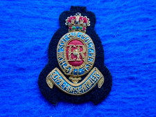 3RD REGIMENT ROYAL HORSE ARTILLERY OFFICERS BULLION BERET BADGE
