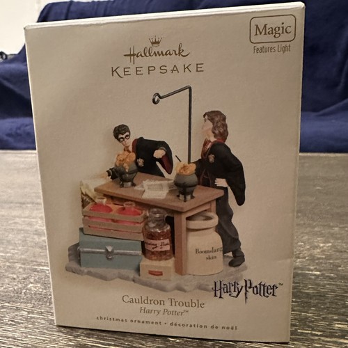 Hallmark Keepsake Ornament Harry Potter Cauldron Trouble Christmas Magic 2007 - Foto 7 di 9