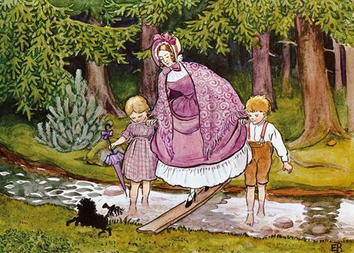 Thumbnail - Tante Grün, Tante Braun Und Tante Lila Elsa Beskow Taschenbuch 32 S.