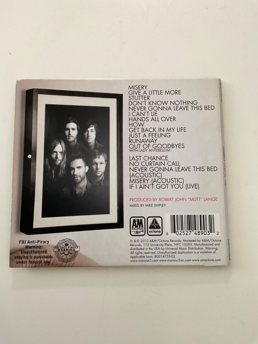 Maroon 5 AUTOGRAPHED CD COVER AND PHOTO! | eBay