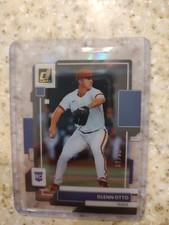2022 Panini Chronicles /10 RC Clearly Donruss Baseball Gold  Glenn Otto #16