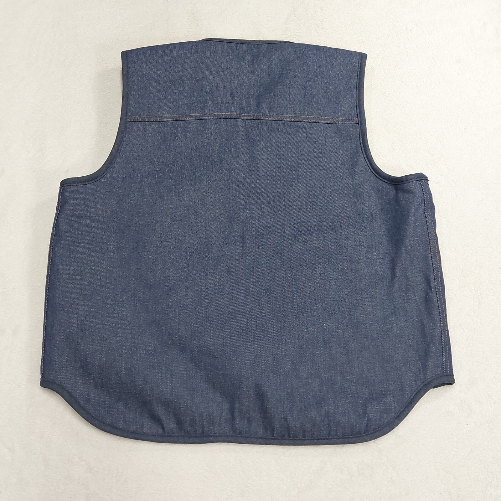 Vintage Sears Western Wear Denim Vest Men’s XLTall S… Gem