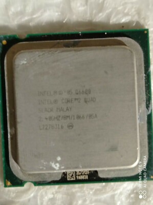 CPU Intel Core 2 Quad Prozessor Q 6600 4x 2,40 GHz Sockel 775