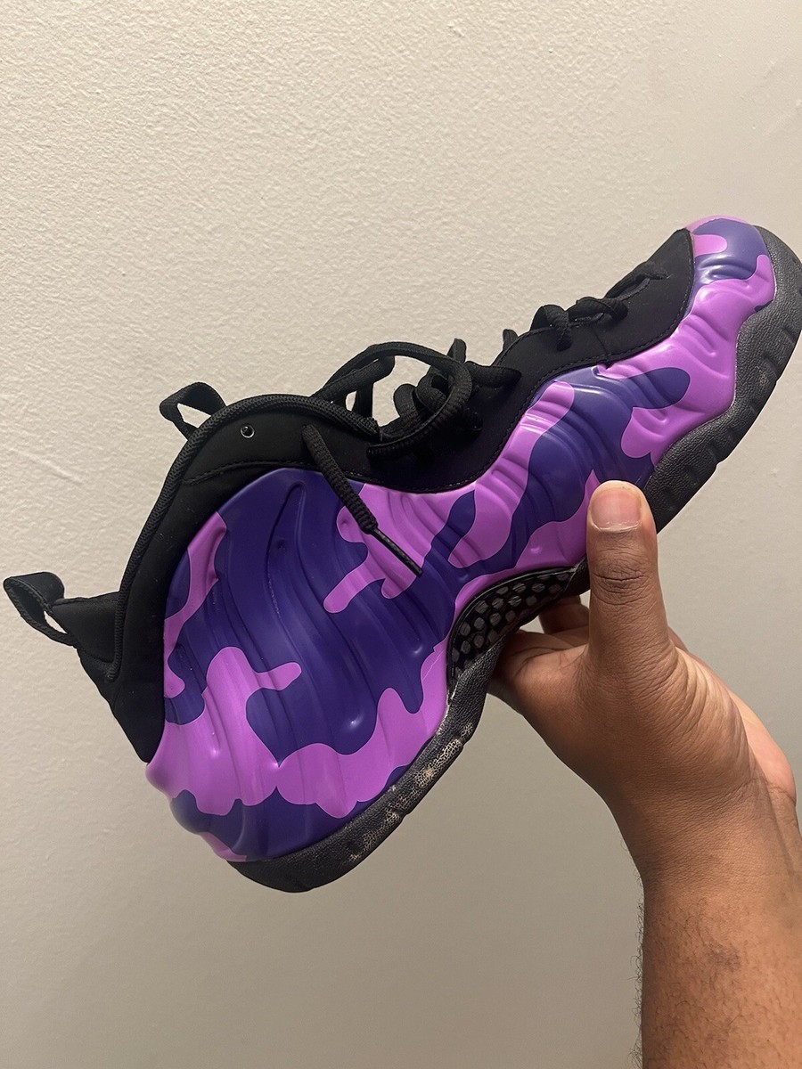air foamposite pro purple camo