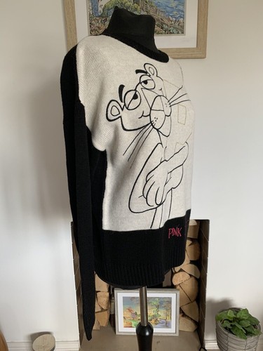 Urban Outfitters Pink Panther Jumper Sweatshirt Pullover New - Size Small NEW - Picture 4 of 10