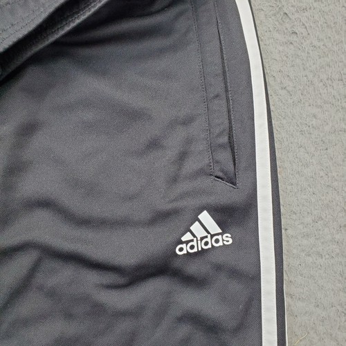 adidas Climacool Athletic Shorts Youth Large Black Activewear Elastic Waist Logo - Picture 6 of 9