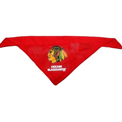 NHL Chicago Blackhawks Officially Licensed Pet Bandana Size Large XL