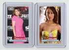 Maggie Q rare MH Bouquet #'d x/3 Tobacco card no. 492