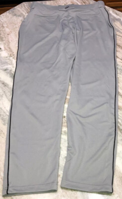 JOHNNY/MAGA/GRAY Ｌsize Johnny Mac's Size XXL Mens Adult Grey/Black Piped Baseball