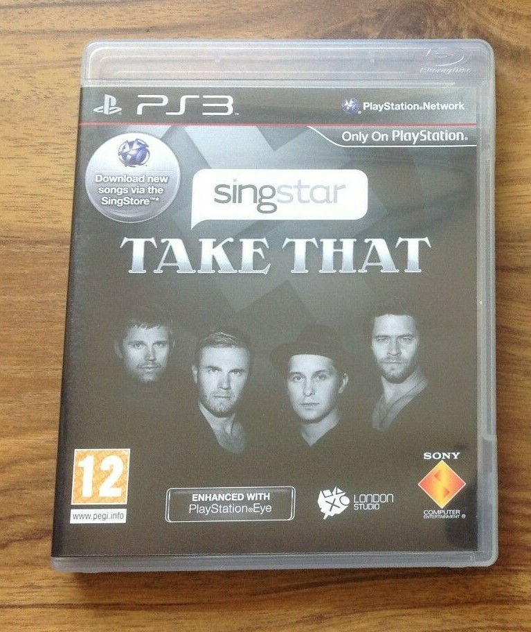 Singstar Take That for PS3, Playstation 3 (Required Microphone not included)