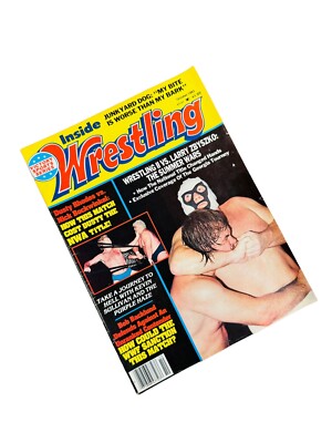 DUSTY RHODES LARRY ZBYSZKO VINTAGE 1983 INSIDE WRESTLING  MAGAZINE