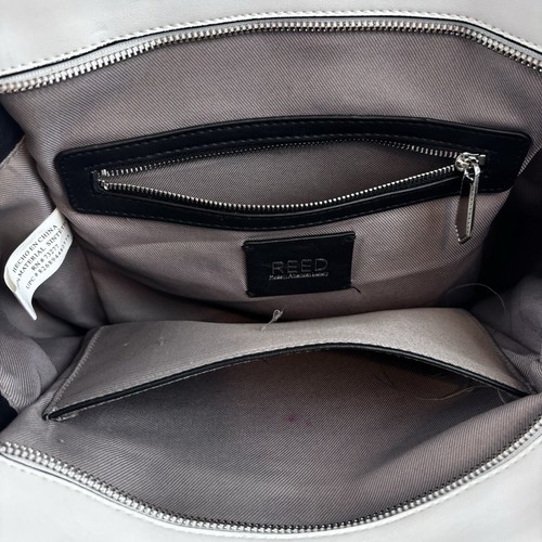 Borsa a tracolla ecopelle canna borsetta tasca esterna tracolla staccabile - Foto 8 di 15