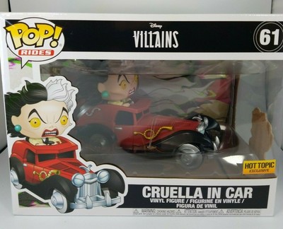 funko cruella in car