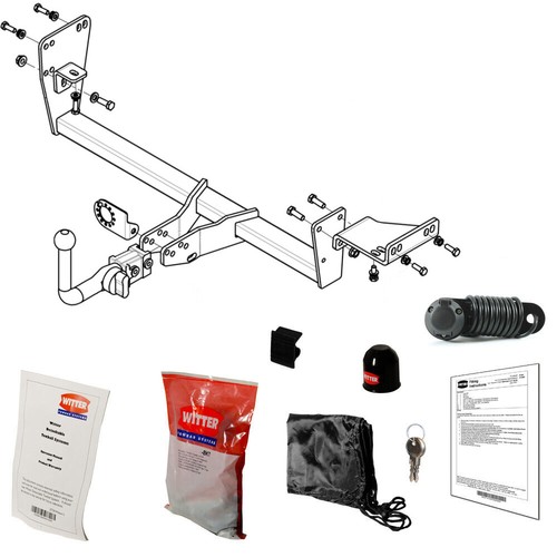 Witter Towbar for Kia Ceed Hatchback / Hatch 20122018 Detachable Tow