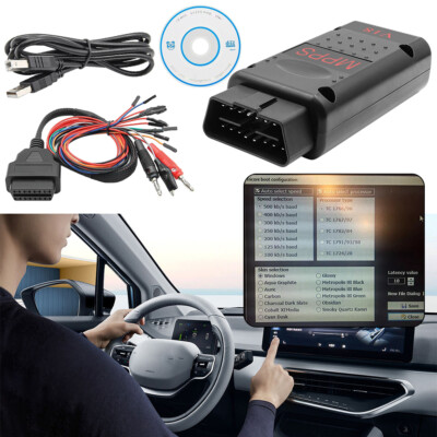MPPS V18 Breakout Tricore Cable Auto Detect ECU MAIN + TRICORE + MULTIBOOT DE