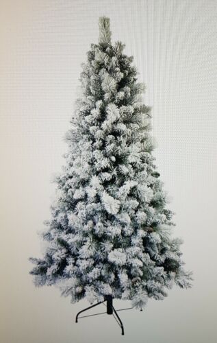 Weihnachtsbaum Christbaum Tannenbaum 180cm Beschneit Tarrington House , Neu - Bild 1 von 4