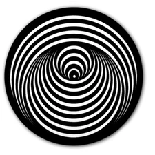 DJ Vertigo OG Record Label 7" inch Slipmat Portablism Turntable Slip Mat x1