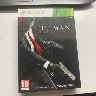 Hitman Absolution Professional Edition Xbox 360 UK PAL Spiel mit Handbuch und Buch