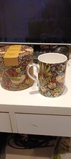 William Morris Strawberry Thief Mug ,New.