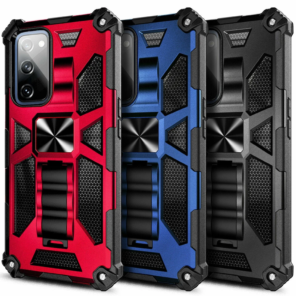 For OnePlus Nord N200 5G Case Shockproof Stand  Rugged Cover + Tempered Glass - Image 2 of 4