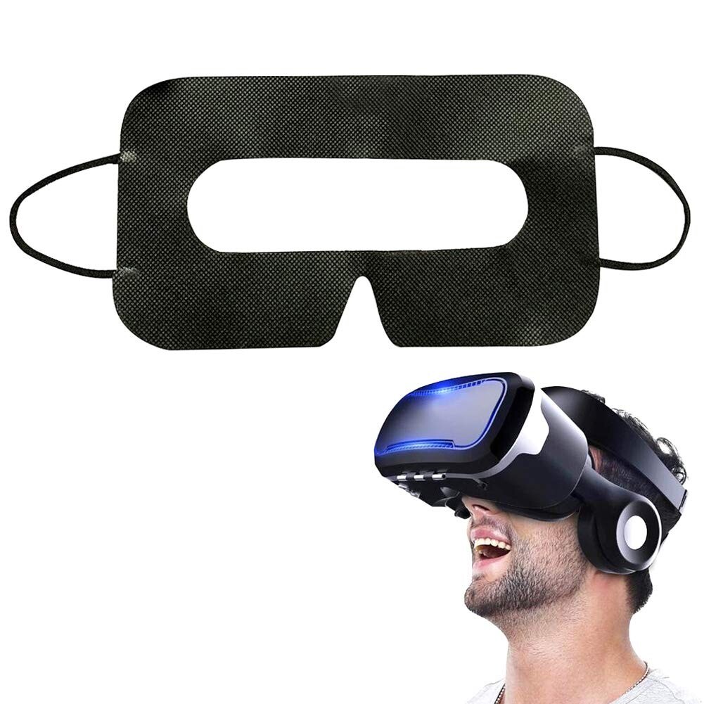 100 Disposable VR Mask Sanitary Eye Covers Universal Compatible With
